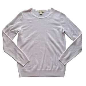 AVA PAIGE Women's Small Light Pink Crewneck Pullover Sweater 100% Acrylic